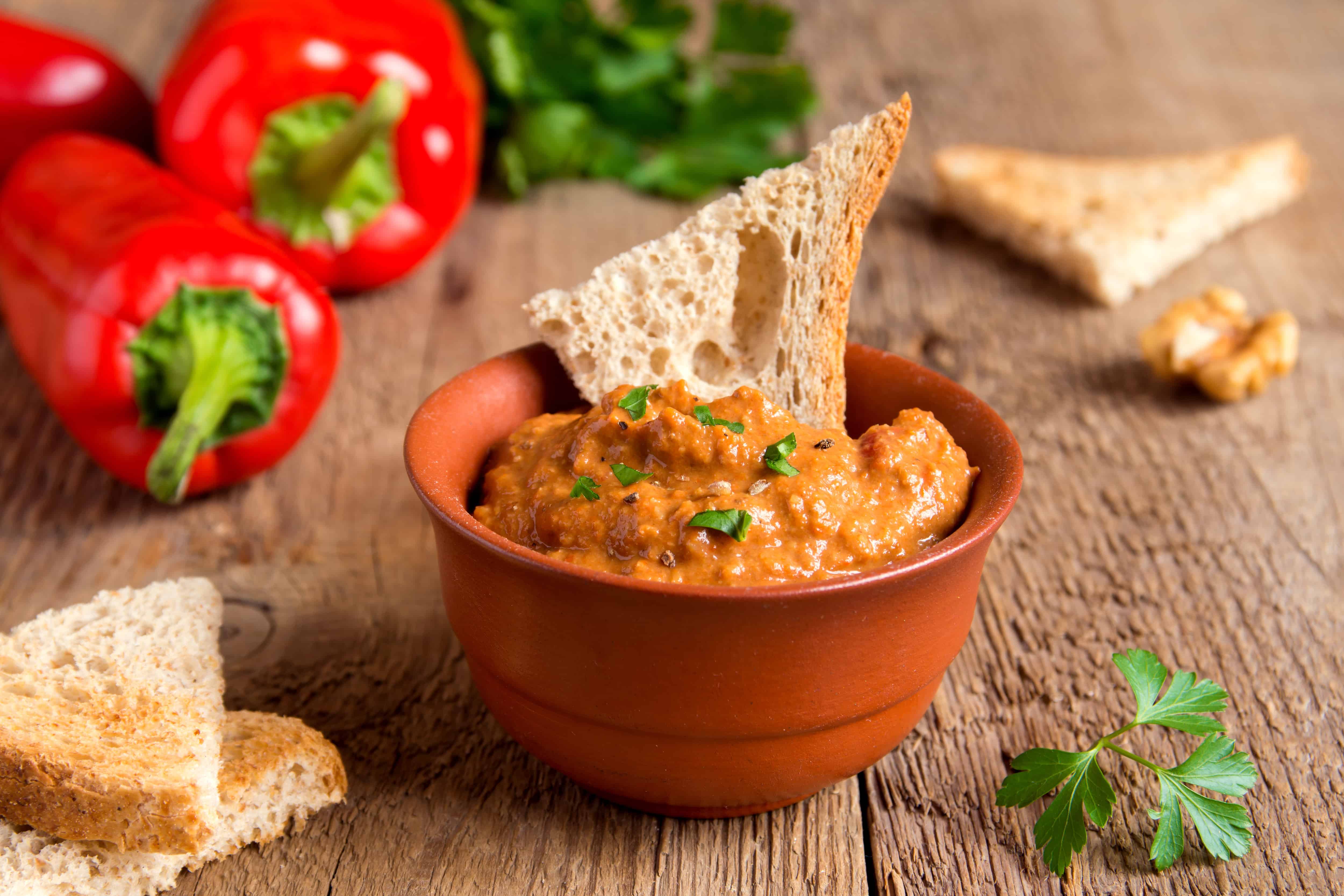 Oil-Free Hummus Recipe Roundup: All the Flavor Without the Added Fat red pepper hummus - Oil-Free Hummus Recipe Roundup: All the Flavor Without the Added Fat