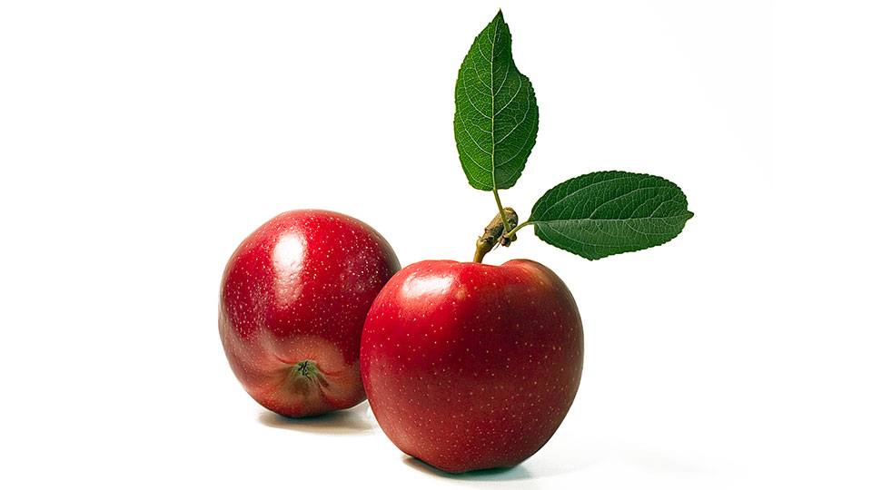 red apples