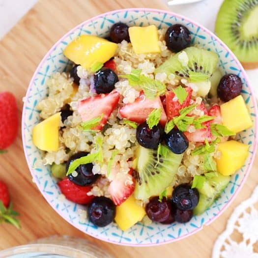 Versatile Fruity Quinoa Salad Recipe Mastering Diabetes
