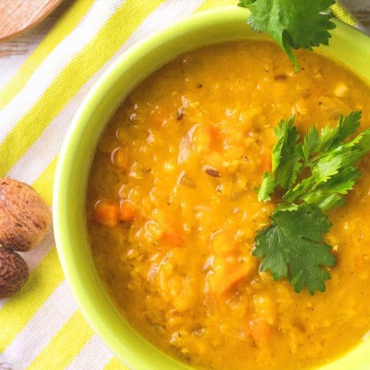Curried Red Lentil Soup Mastering Diabetes