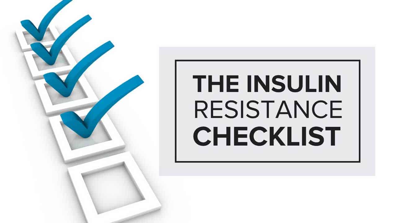 insulin resistance checklist