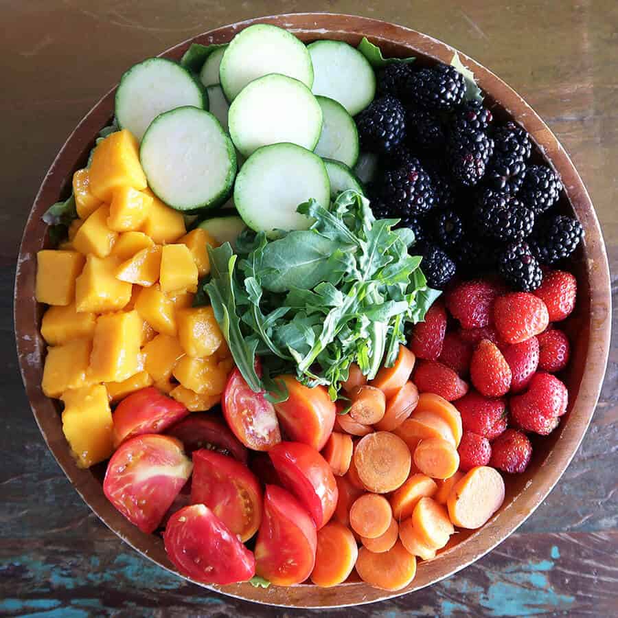 Berry Mango Salad