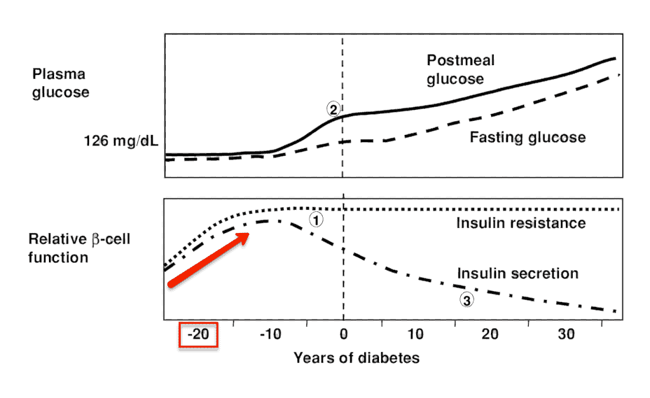 C Peptide Level Chart