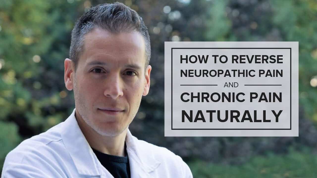 MDAE-E53-(Horizontal) portrait of a man next to text box that reads "How to Reverse Neuropathic Pain and Chronic Pain Naturally"