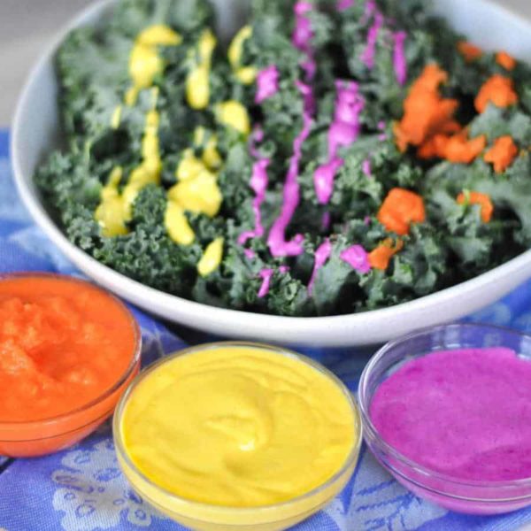 Raw Vegan Rainbow Salad Dressings Mastering Diabetes