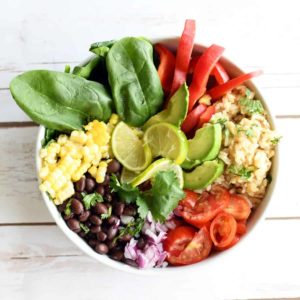 southwest style grain bowl