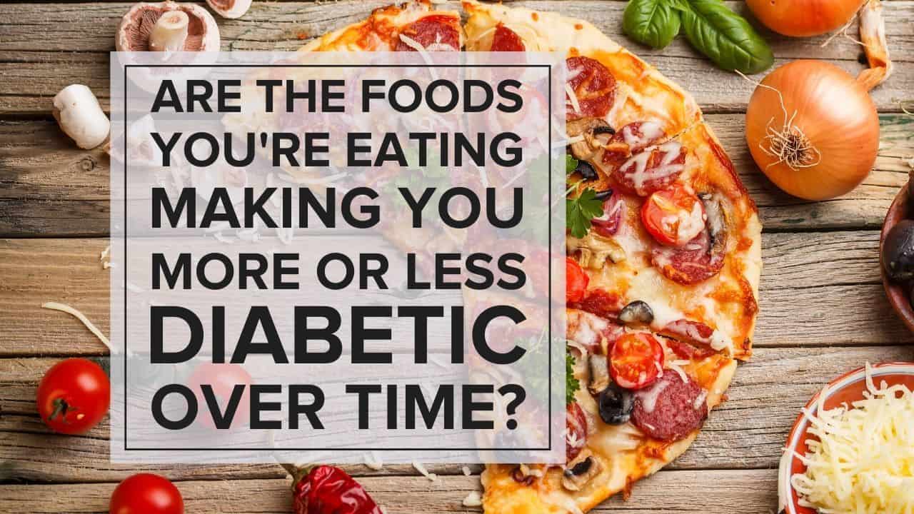 More or less diabetic