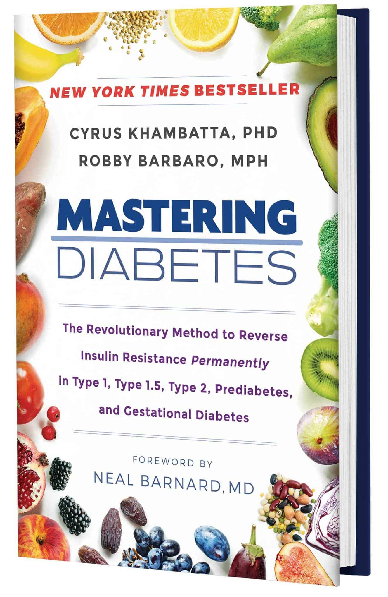 Mastering Diabetes Book 3D Image