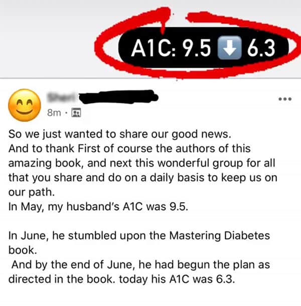 Diabetes testimonial