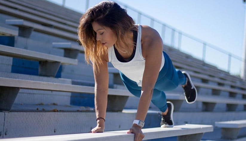 Woman-exercising
