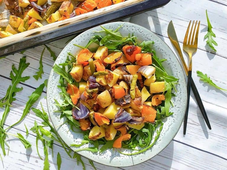 Roasted Potato and Asparagus Bowl | Mastering Diabetes