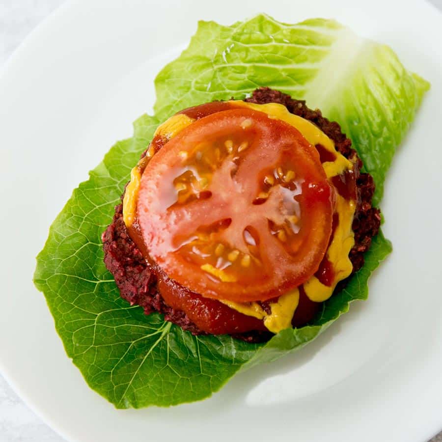Beet and Kidney Bean Burger Mastering Diabetes