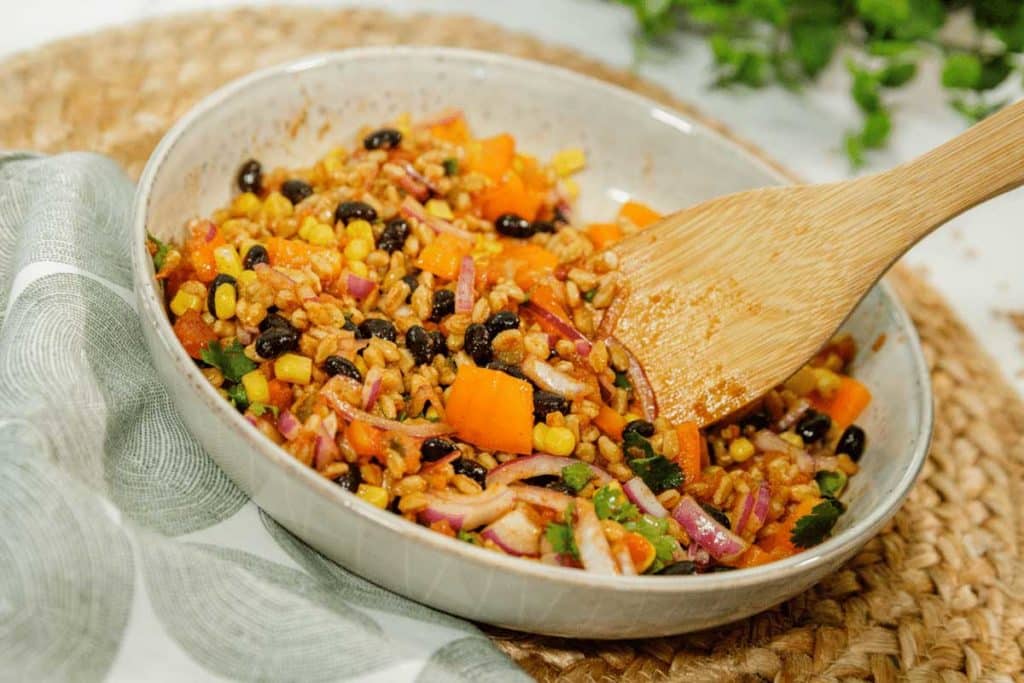 Farro Salad Mastering Diabetes