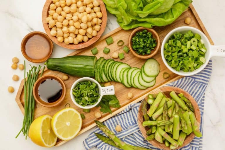 Asparagus Cucumber Onion Salad with Beans Mastering Diabetes