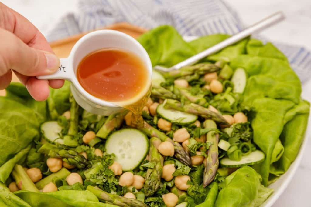 Asparagus Cucumber Onion Salad with Beans Mastering Diabetes