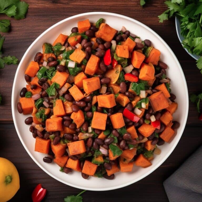 Sweet Potato Black Bean Hash Mastering Diabetes
