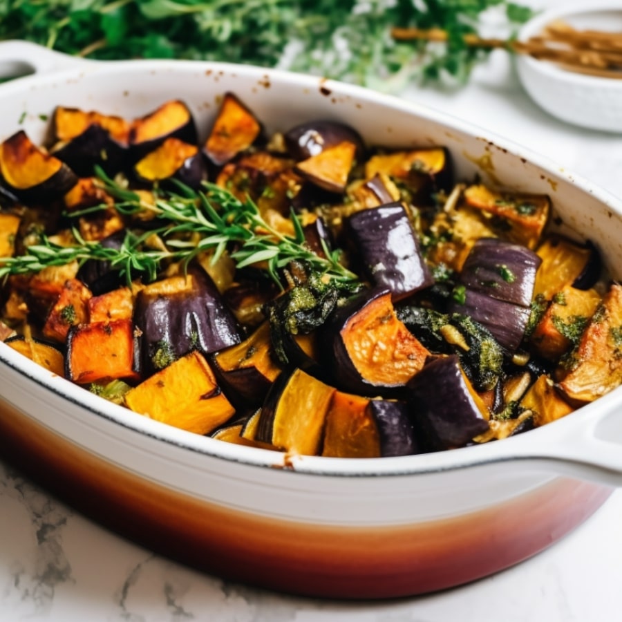 Pumpkin and Eggplant Bake Mastering Diabetes