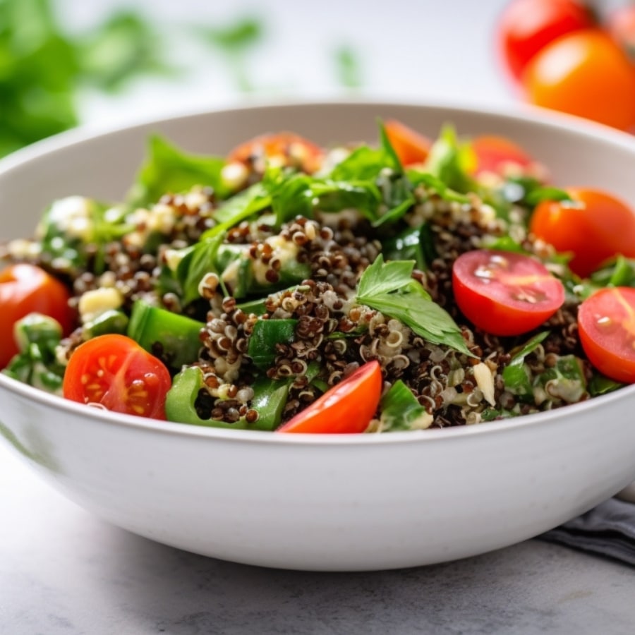 Wild Rice Quinoa Salad Mastering Diabetes