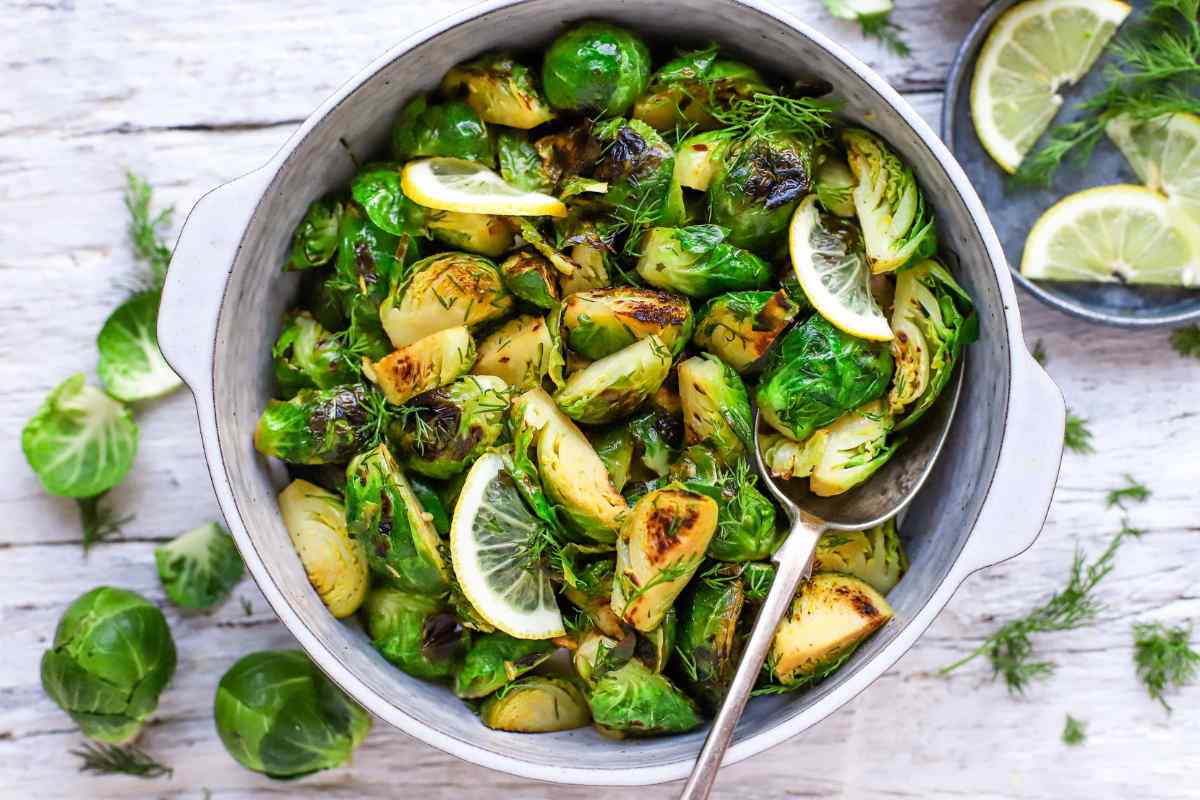 Lemony Sprouts