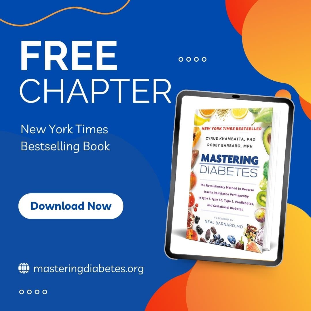 Download free chapter from New York Times Bestseller Mastering Diabetes