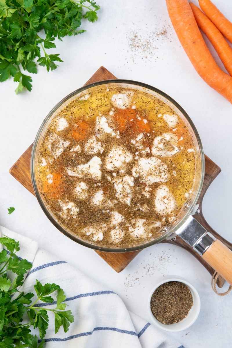 Cauliflower & Carrot Soup