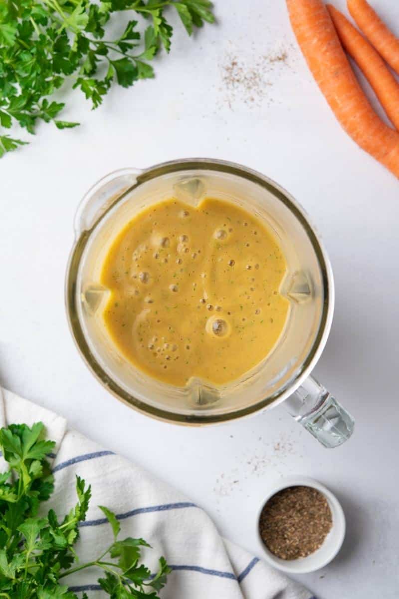 Creamy Cauliflower & Carrot Soup Blend