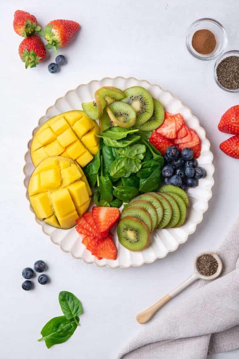 Hydrating Fruit Plate Plated