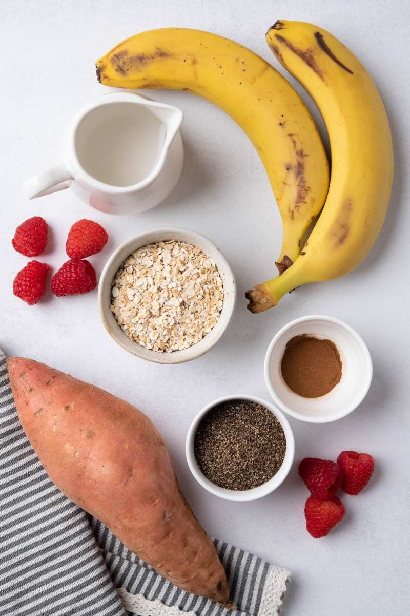 Sweet Potato Porridge Ingredients