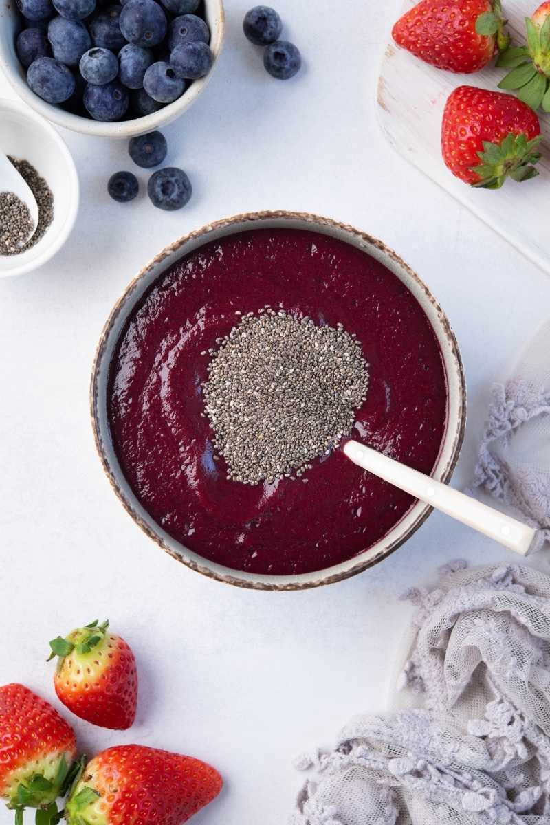 Blueberry Beet Chia Pudding Blend