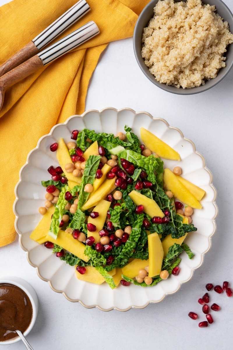 Mango & Chickpea Kale