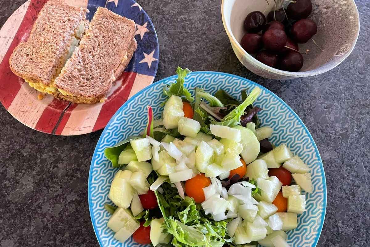 April Low Fat Plant Based Breakfast