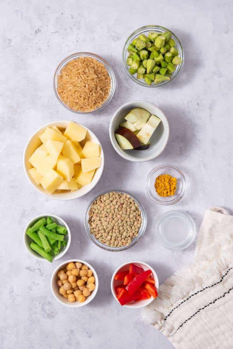 Curry Car-Bowl-Hydrate Ingredients