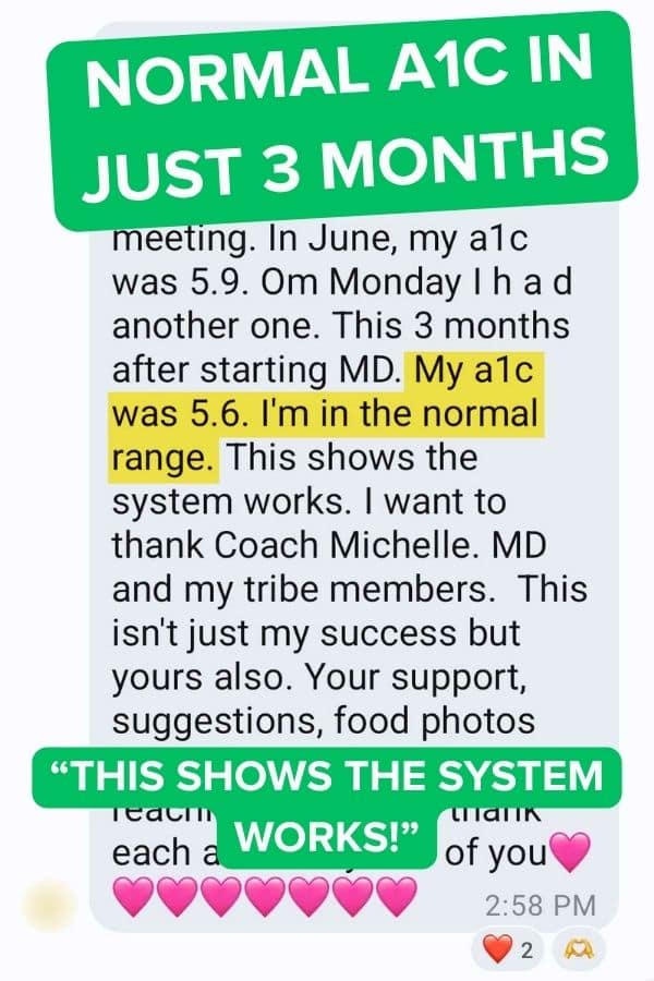 UGC normal a1c in three months