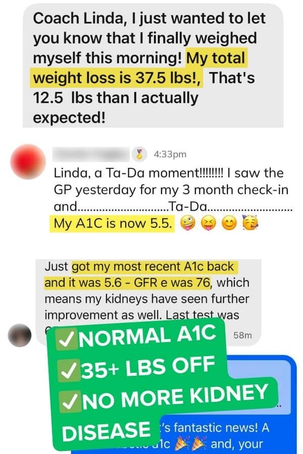 ugc a1c weight loss no kidney disease