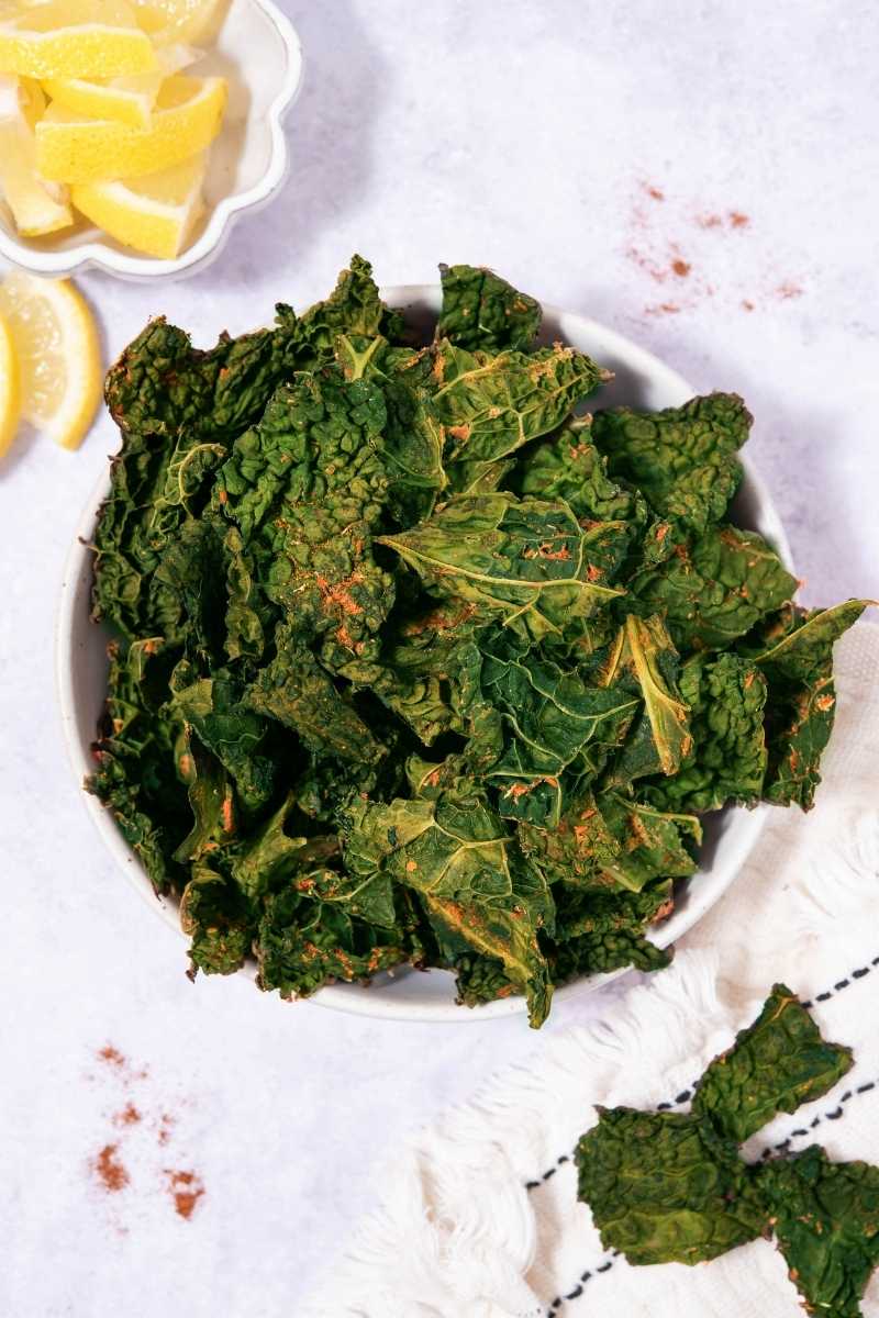 Nut Free Cheesy Kale Featured