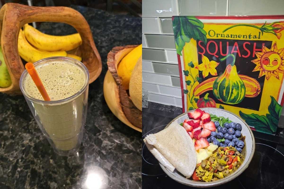 Anne Plant Based Low Fat Breakfast