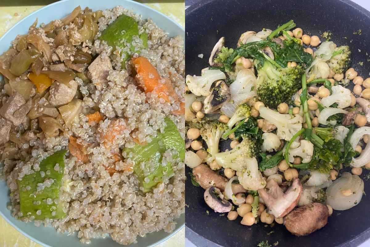 Jessica Low Fat Plant Based Lunch