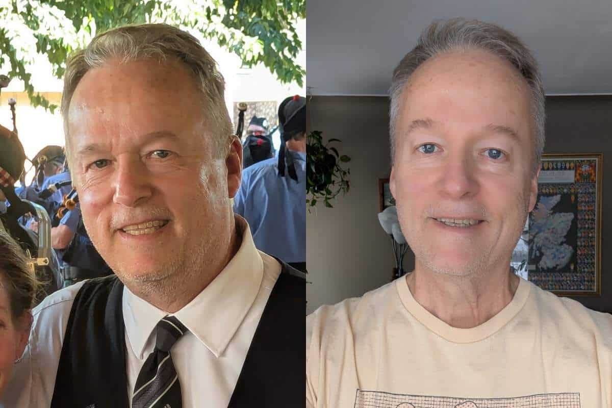 Steve Before and after