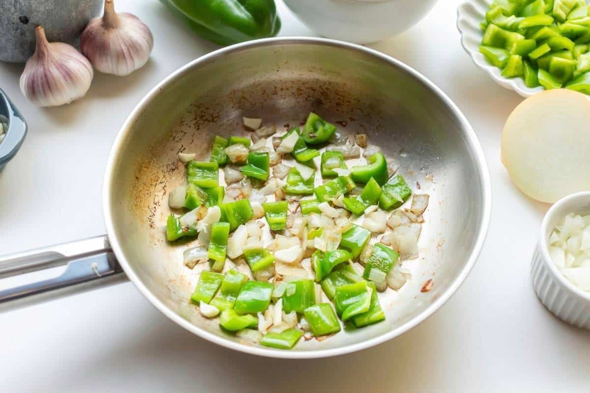 Water sauteed veggies