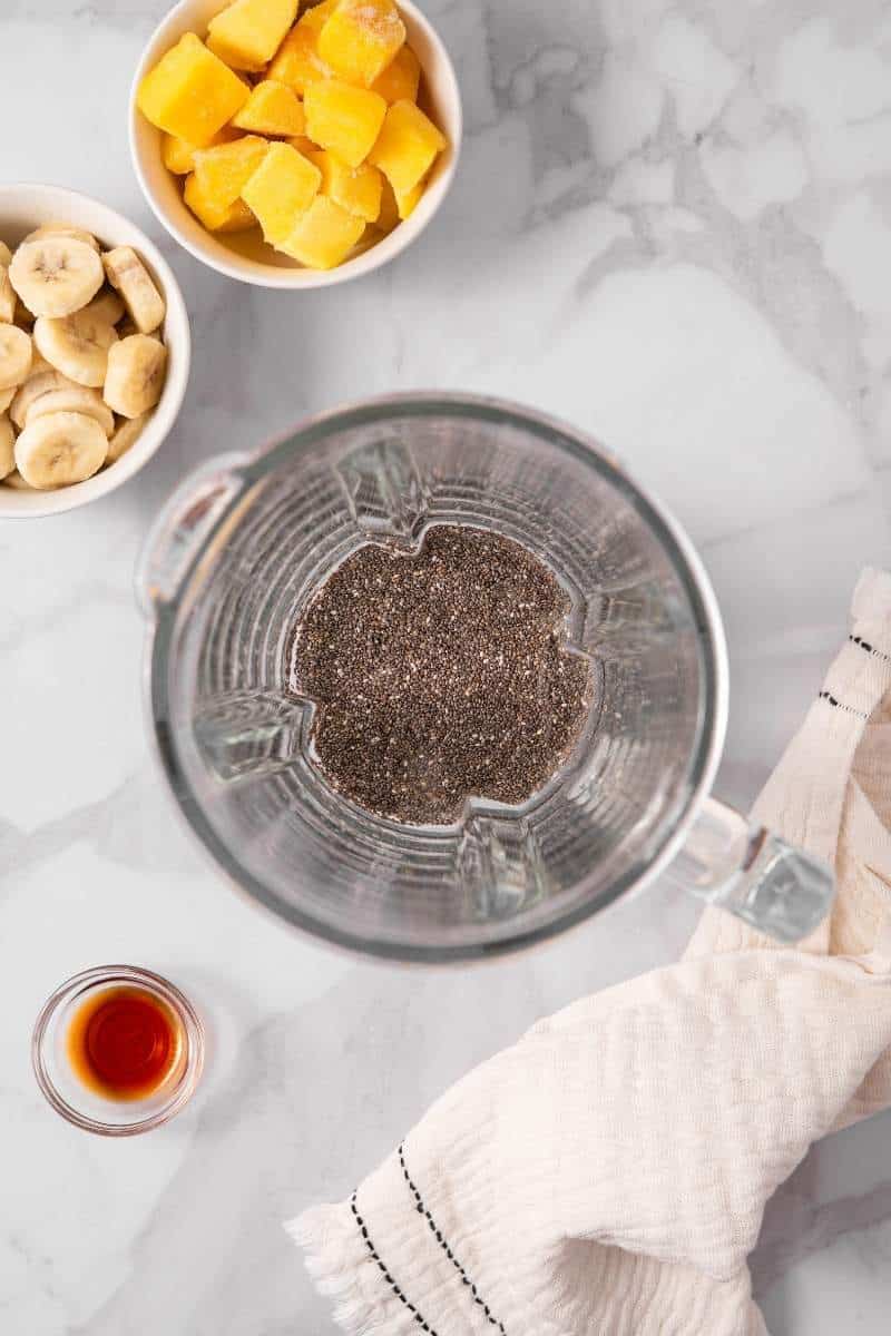 Creamy Mango Pudding Chia