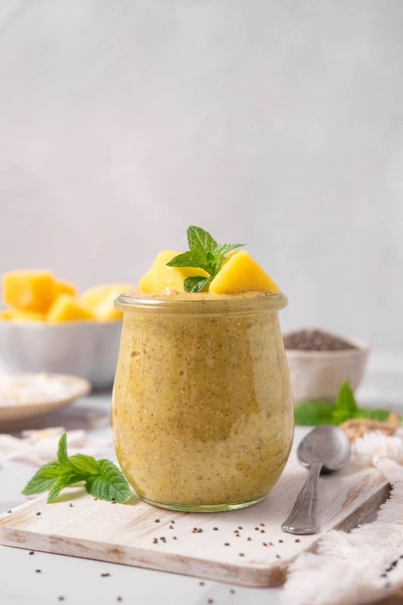 Creamy Mango Pudding