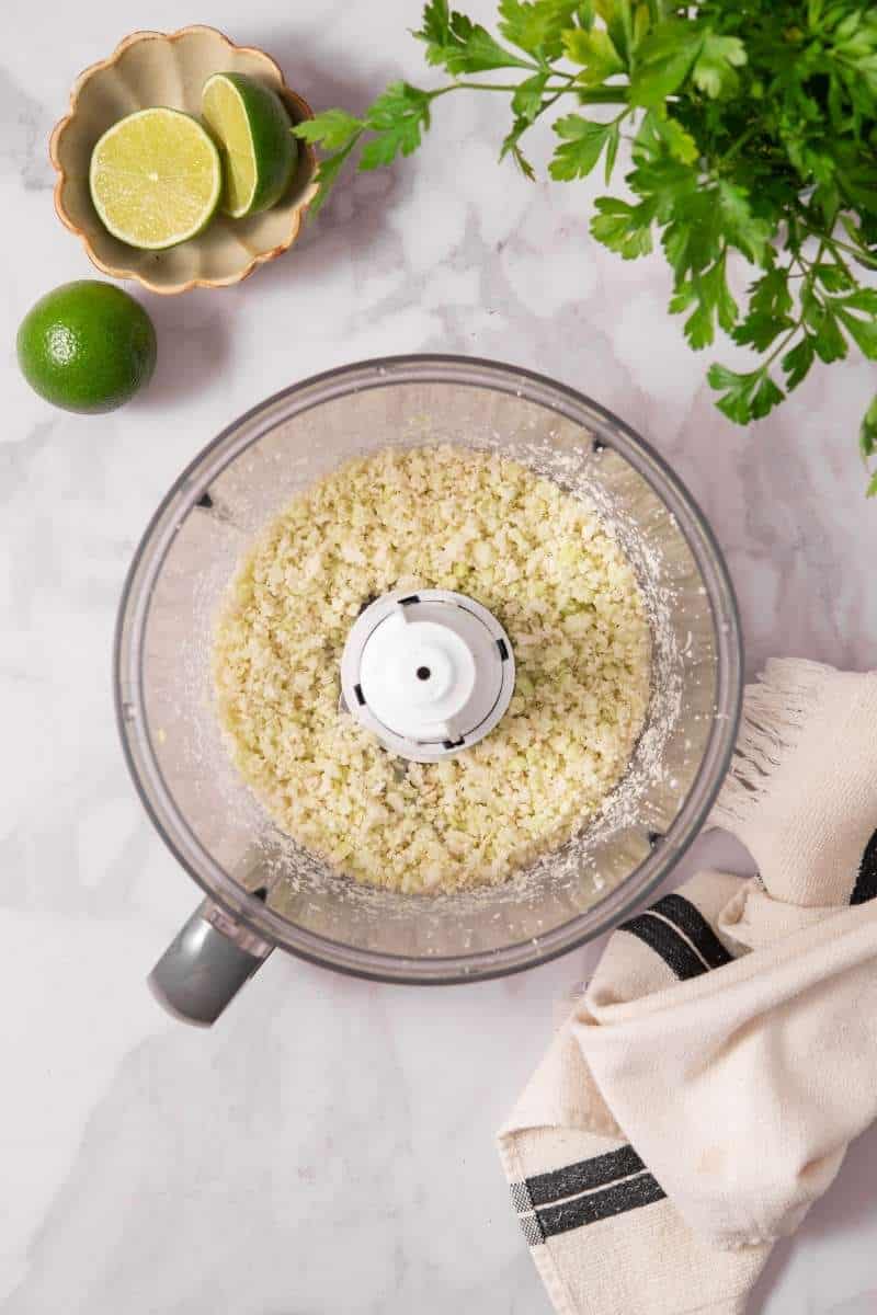 Riced Cauliflower
