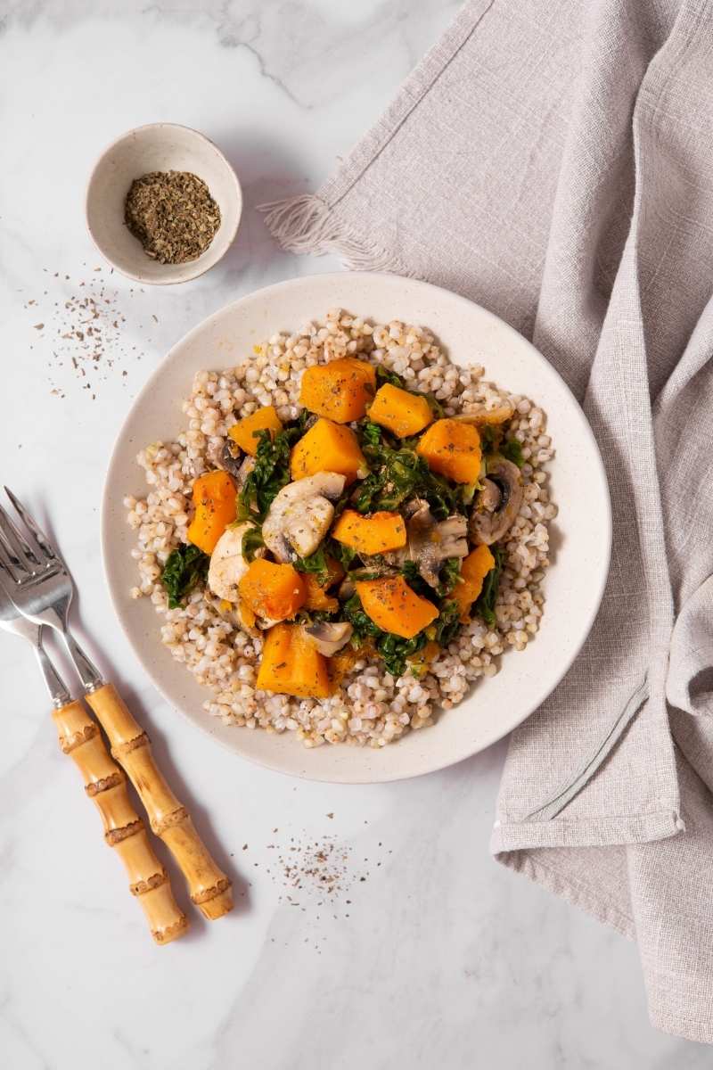 Butternut Squash Buckwheat Bowl Featured
