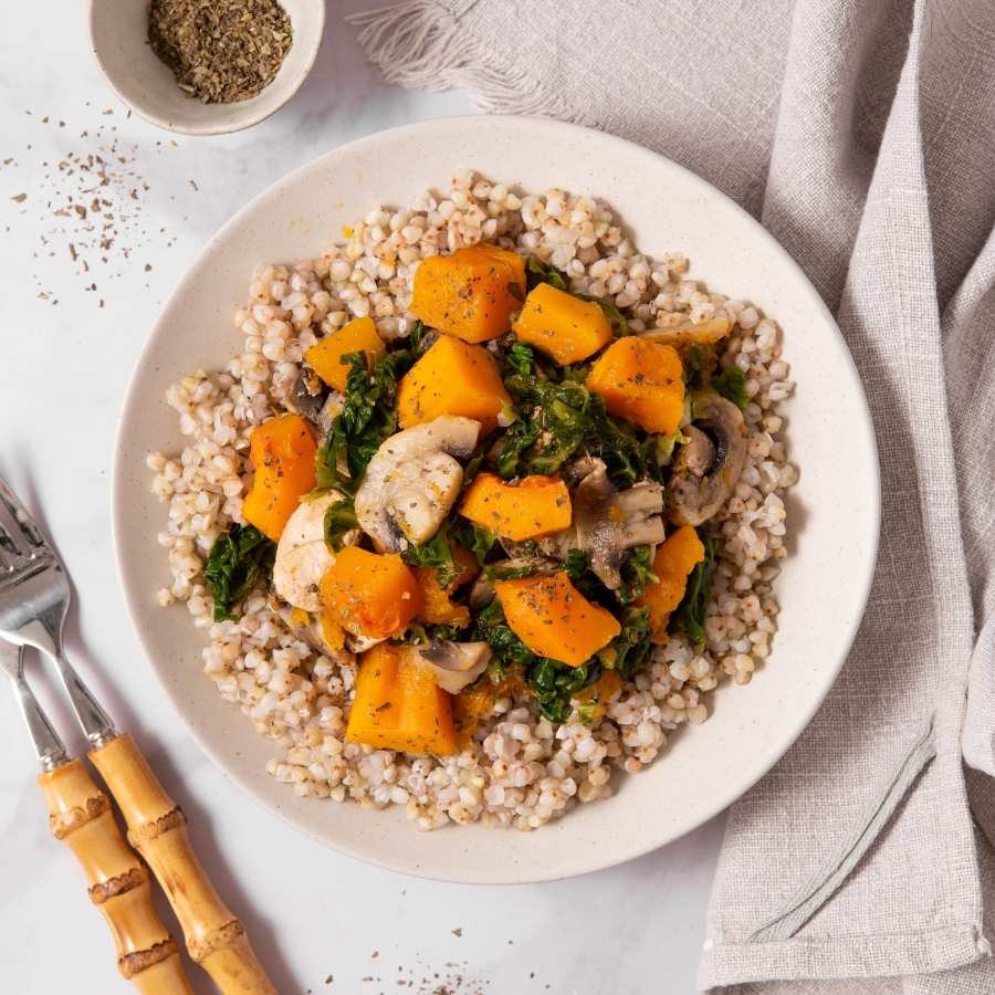 Butternut Squash Buckwheat Bowl