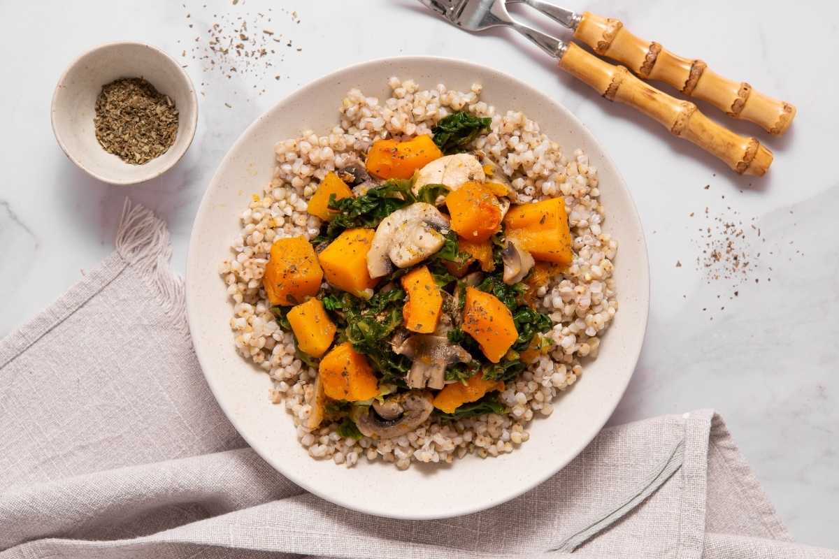 Butternut Squash Buckwheat Bowl