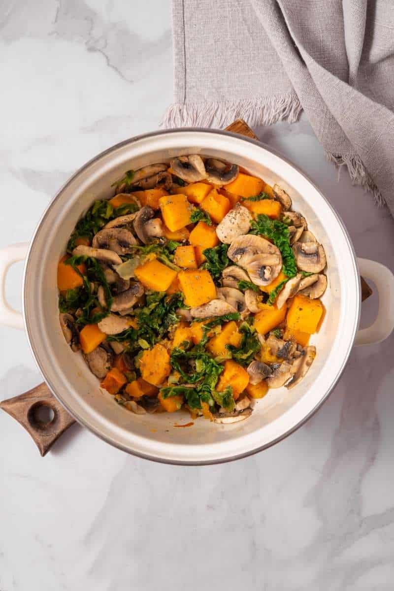 Butternut Squash Buckwheat Veggies