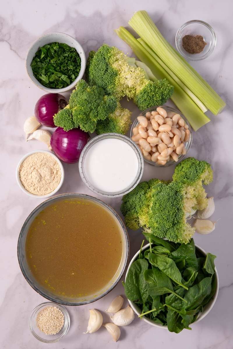 Dream of Broccoli Soup Ingredients