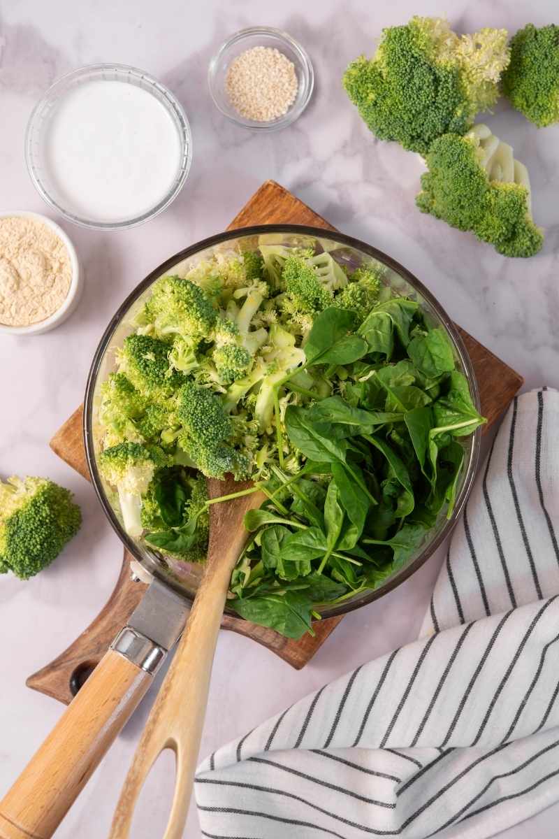 Dream of Broccoli Soup Veggies