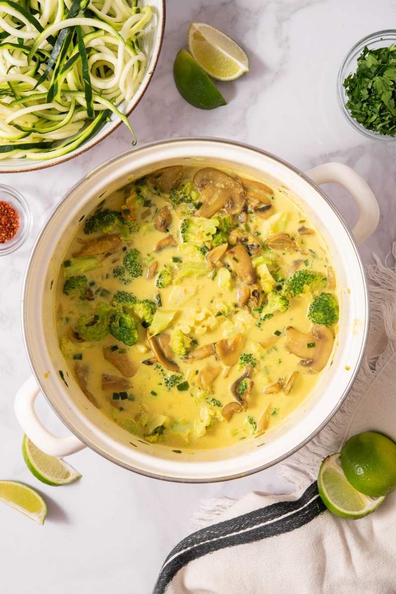 Curried Coconut Soup Broth