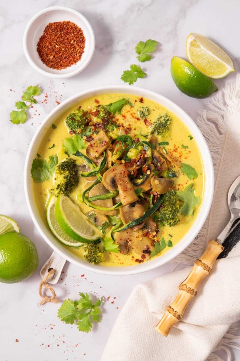 Curried Coconut Soup Featured